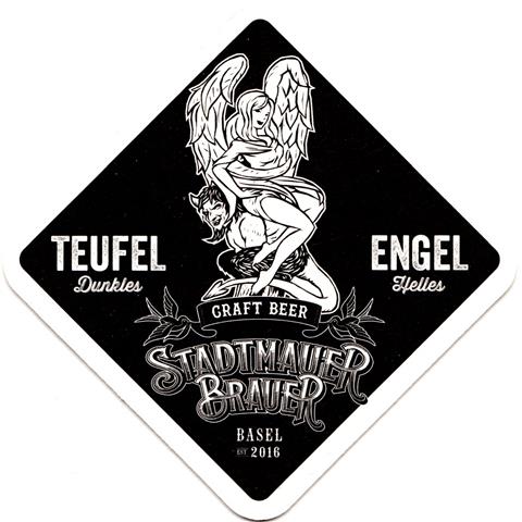 basel bs-ch stadtmauer quad 1b (raute185-teufel engel mit rand-schwarz)